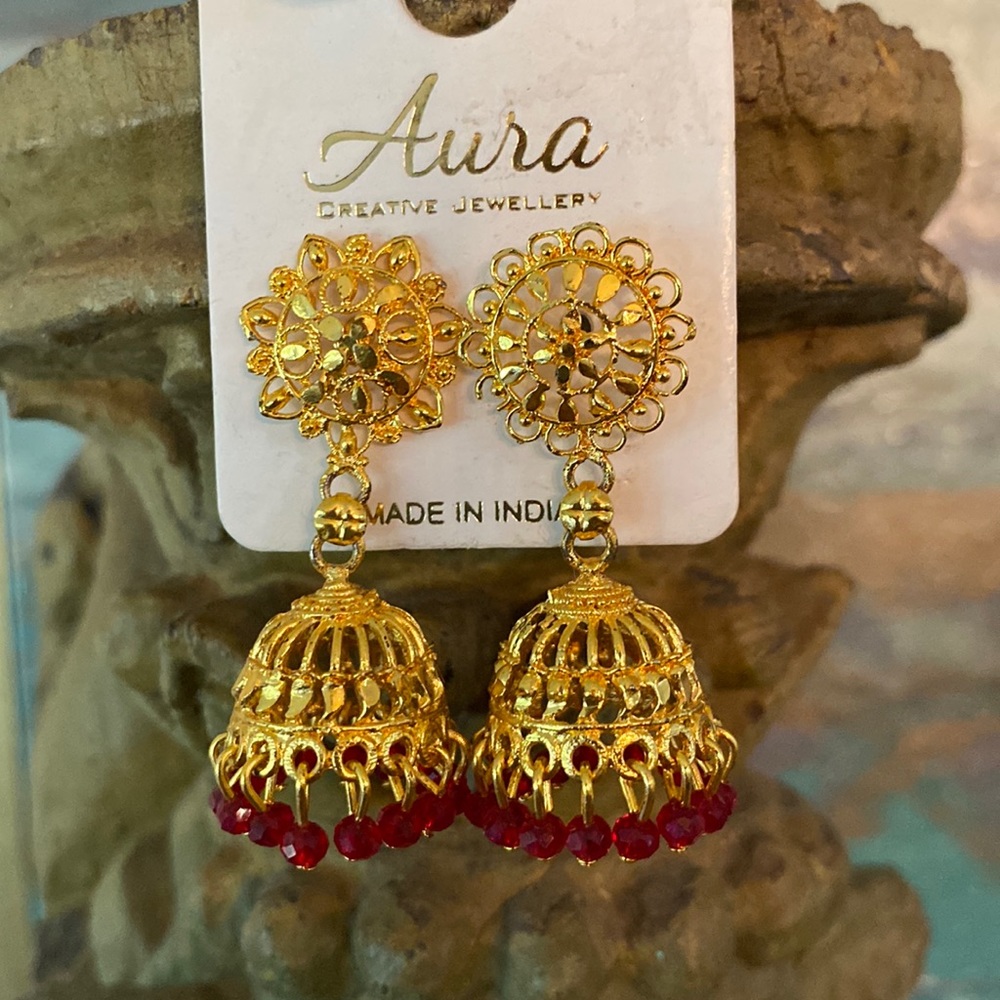 Dangle Earrings from India by Aura